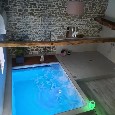 펜션 Les Hauts De Bagadou Le Loft *